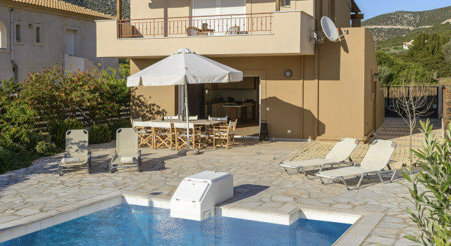 Porto Aqua Vista - Premium Seaside Villa w/ pool, 预订 别墅 Salanti 伯罗奔尼撒