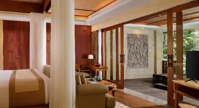 Люкс с балконом Abisena Wellness & Resort Ubud-Adult Only