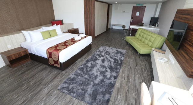 Двухместный номер Deluxe с балконом Amerald Resort Hotel Desaru