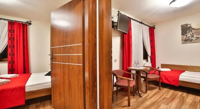 Студия Deluxe Grand Podhale Resort&Spa Zakopane - Jacuzzi - Sauna fińska i Łaźnia parowa - Widok na Tatry