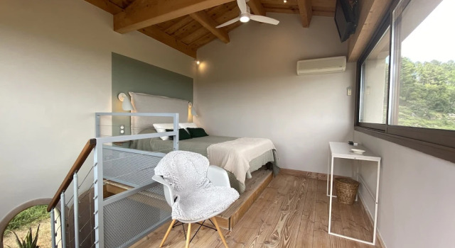 Номер Standard с панорамным видом Auberge de la Tour de Brison