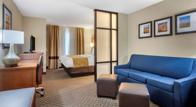Люкс c 1 комнатой Comfort Suites Manhattan