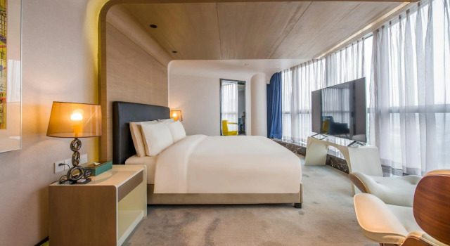 Howard Johnson Riverview Hotel Guangzhou, Забронировать Отель Отели Гуанчжоу 4 звезды, рядом с Hai Zhu Square, 4*