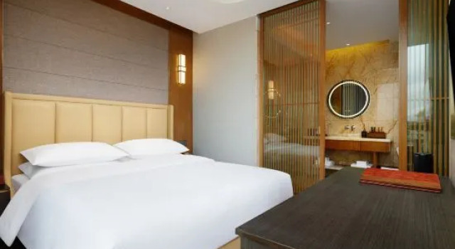 Люкс с видом на горы Xueyu Tiantang International Hotel