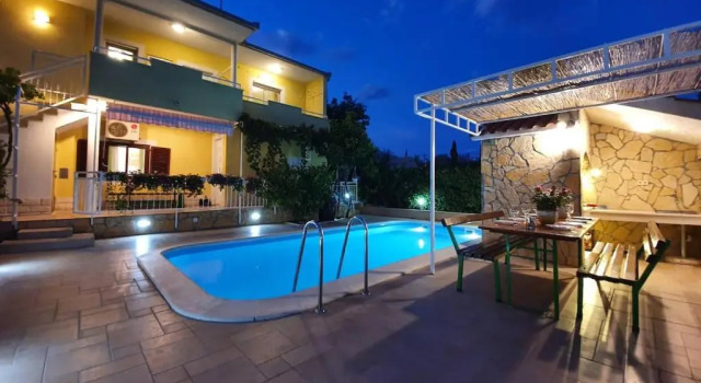 Коттедж Villa KRNIC SOL - Split, Solin with a heated pool