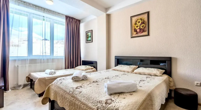 2-room apartment GVC Gudauri, Забронировать Апартаменты/квартира Отели Гудаури с бассейном, Бассейн