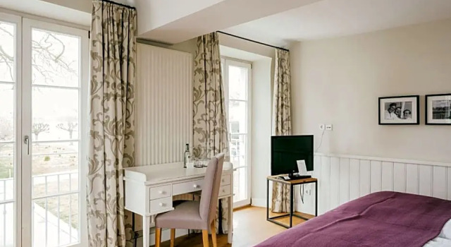 Номер Superior с видом на озеро Bad Hotel Überlingen
