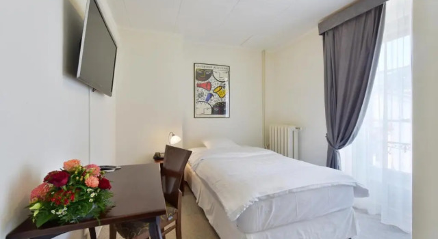 Одноместный номер Hotel Helvetie Montreux