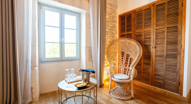 Номер Prestige Hôtel Le Saint Remy & Spa