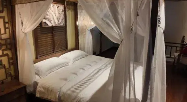 Двухместный люкс c 1 комнатой Yicheng Ancient City Loft Courtyard Homestay