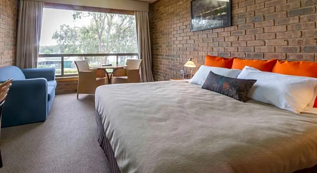 Двухместный люкс с видом на реку Mannum Motel