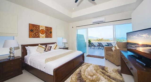 View Peche Villa 8 Bed 180 Degree Views across the Andaman Sea