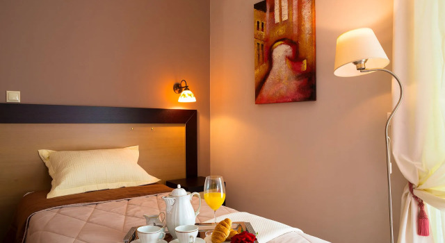 Трёхместный номер Standard с видом на город Kyparissia Beach Hotel