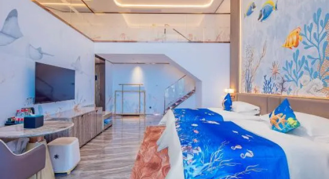 Dwuosobowy rodzinny suite Vaperse Hainan Clear Water Bay