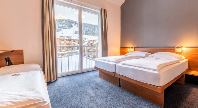 Двухместный номер Standard c 1 комнатой с балконом Club Hotel am Kreischberg