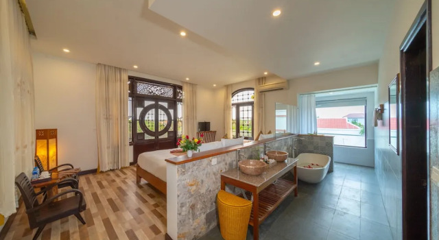 Nipa Riverside Villa, Prenota Villa Hotel a Da Nang con parcheggio, Parcheggio