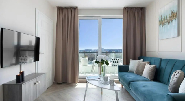 Апартаменты Deluxe Elite Apartments Marine Cztery Oceany