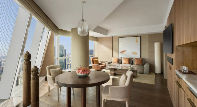 Двухместный люкс Deluxe с видом на город Park Hyatt Guangzhou