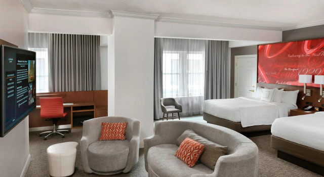 Четырёхместный полулюкс Courtyard St. Louis Downtown/Convention Center
