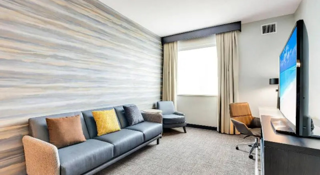 Четырёхместный люкс с видом на город Residence Inn by Marriott Corpus Christi Downtown