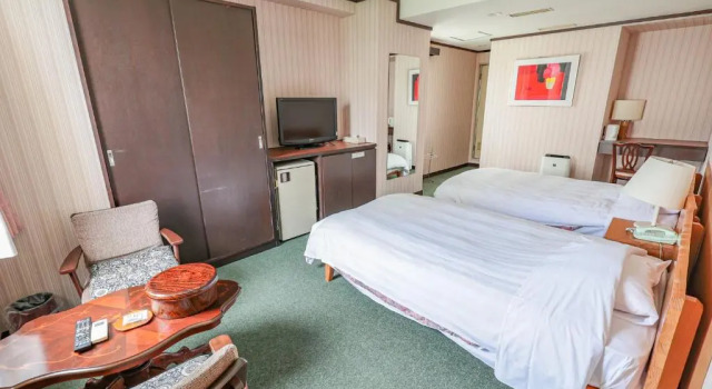 Двухместный номер Standard с видом на город Hita Onsen Kizantei Hotel