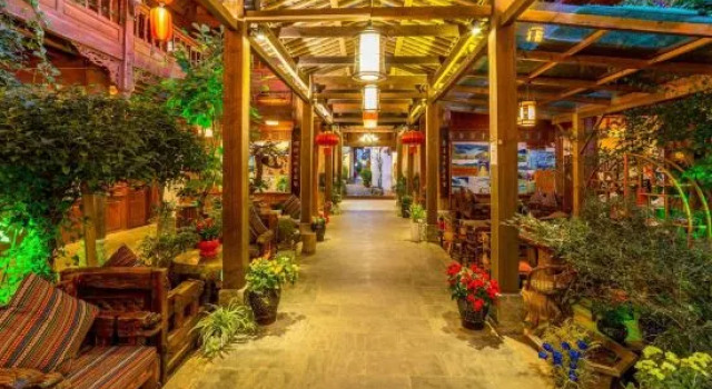 Люкс c 1 комнатой Mu Shi Yuan Inn