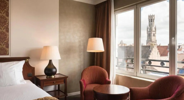 Двухместный номер Superior с видом на город Dukes Palace Brugge - by Dukes Hotel Collection