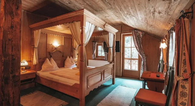 Двухместный номер Standard с балконом и с видом на сад Hotel Mitterhof