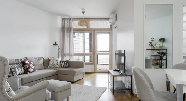 2ndhomes 1BR apartment in Kamppi Center with Sauna and Balcony, Забронировать Апартаменты/квартира Отели Хельсинки с парковкой, рядом с Hanken School of Economics, Парковка