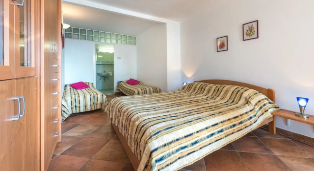 Трёхместный номер Comfort с видом на море Boutique B&B Villa Carmen