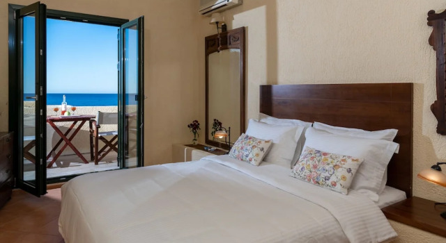 Номер Standard Дуплекс c 1 комнатой с видом на море Porto Sisi Hotel Apartments