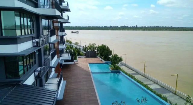 Waterfront 3Br+3Bath+8 Pax+Wifi+ 1 Parking, Buchen Sie Hotel Sibu 