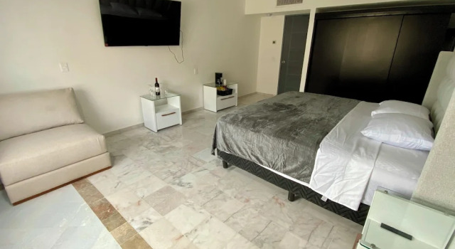 Двухместный номер Deluxe с красивым видом из окна Condo in Ocean Front Resort