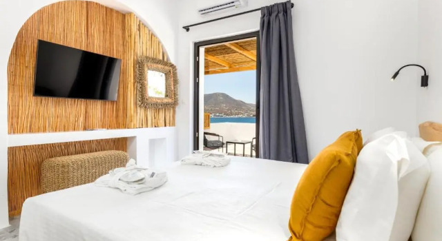 Двухместный номер Standard с видом на море Omilos Beachfront House