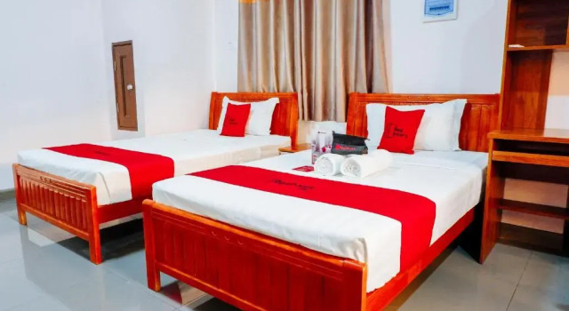 Двухместный номер Deluxe RedDoorz Plus near Camella La Brisa Lapulapu