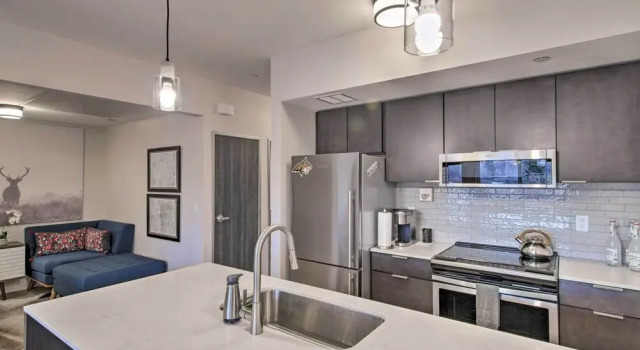 Апартаменты Chic Bozeman Apartment - 1 Block Off West Main St!