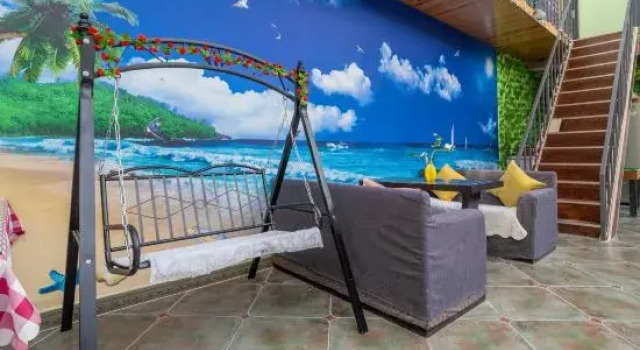 Guanshan Yue  swimming pool  prvate banquet Homestay (Qinglong Gorge), Book Hotel Hoteller i Beijing Province med parkering, Parkering