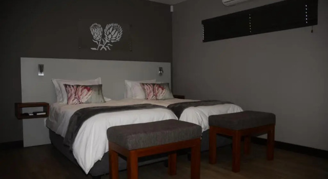 Luxo quarto Tsessebe Guesthouse