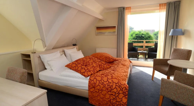 Двухместный номер Standard с балконом Hotel Op Diek