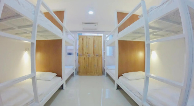 Кровать в общем номере Dorm New Saigon Hostel - Bui Vien Walking Street