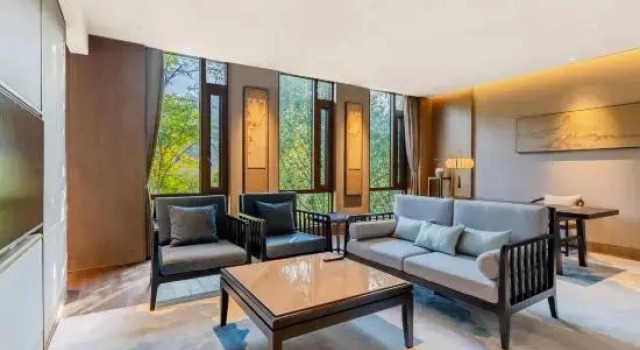 Люкс с видом на озеро Wuxi Shanse Hotel