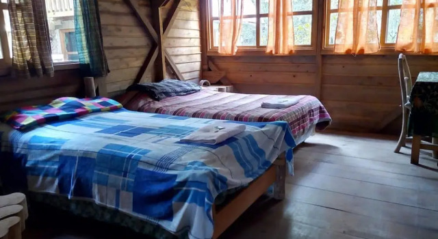 Четырёхместный номер Comfort с видом на сад Hostel Paraiso Verde Coban