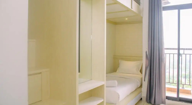 Simply And Cozy Living Studio With Single Bed At Dave Apartment, Rezervasyon Daire Depok West Java
