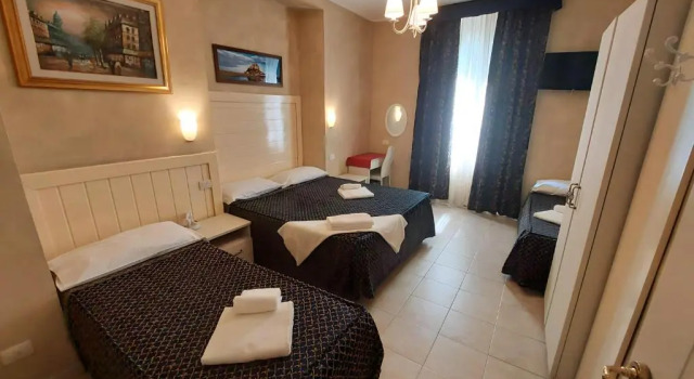 Четырёхместный номер Comfort Hotel Aurelia Milano Centrale
