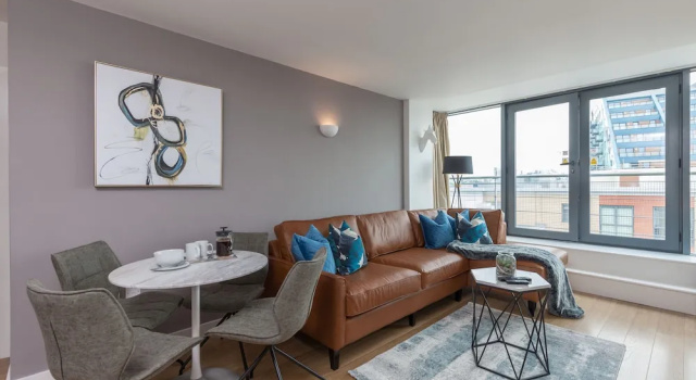 Апартаменты Superior с 2 комнатами Kspace Serviced Apartments Leeds