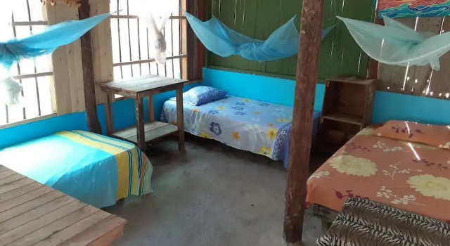 El Hamaquero Hostal EcoNativo, Забронировать Отель Исла-Гранде Rosario and San Bernardo Islands, рядом с Пляж острова Гранде