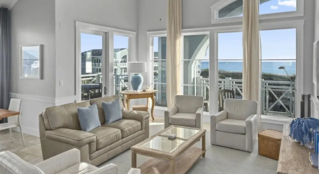 amazing Gulf Views 420b Watersound Crossings 3br, Corner Unit 3 Bedroom Condo by RedAwning, Book Lejlighed Lejligheder i Seacrest, Lejlighed