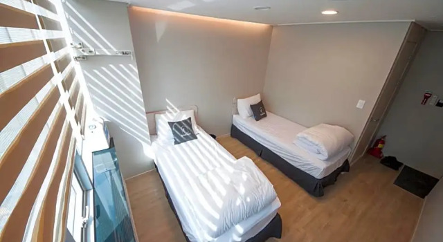 Трёхместный номер Standard с красивым видом из окна K-Guesthouse Dongdaemun Premium