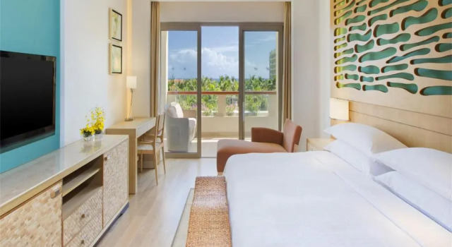 Двухместный номер Deluxe с видом на море Sheraton Sanya Haitang Bay Resort