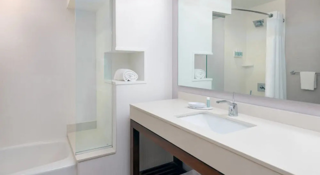 Четырёхместная студия Courtyard by Marriott Buffalo Downtown/Canalside